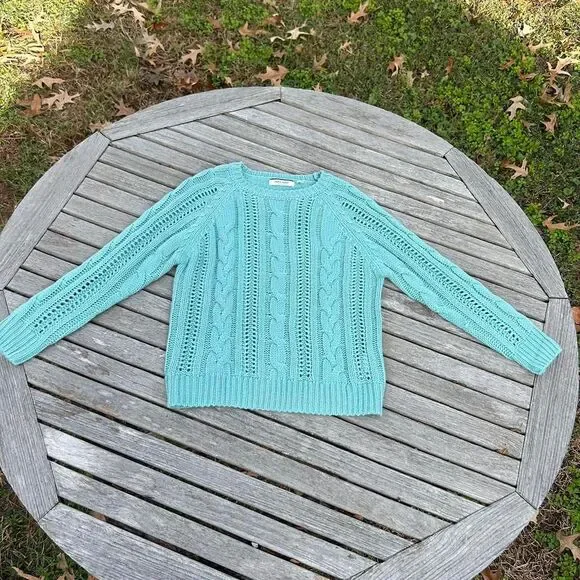 Naf naf blue lightweight sweater size small - Picture 2 of 8